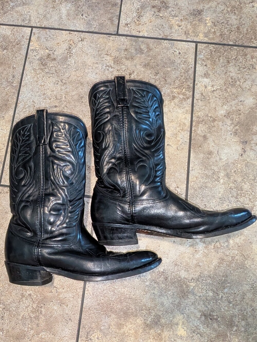 Mason Vintage Leather Boots Men's 10 D 1988